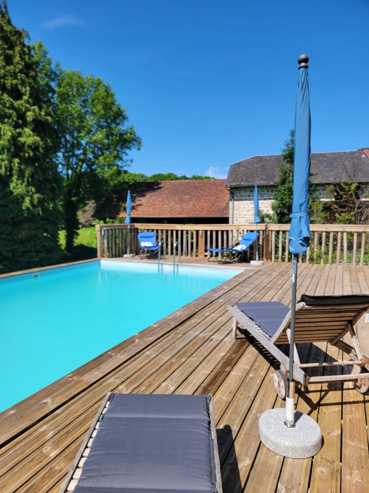 Trente-Trois Le Nouhaud Bed & Breakfast Saint-Amand-Jartoudeix Luaran gambar